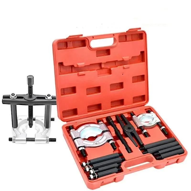 

Car Bearing Separator Puller Set Bearing Removal Tool Set 12 Pcs Bearing Splitter Gear Puller Separator Set