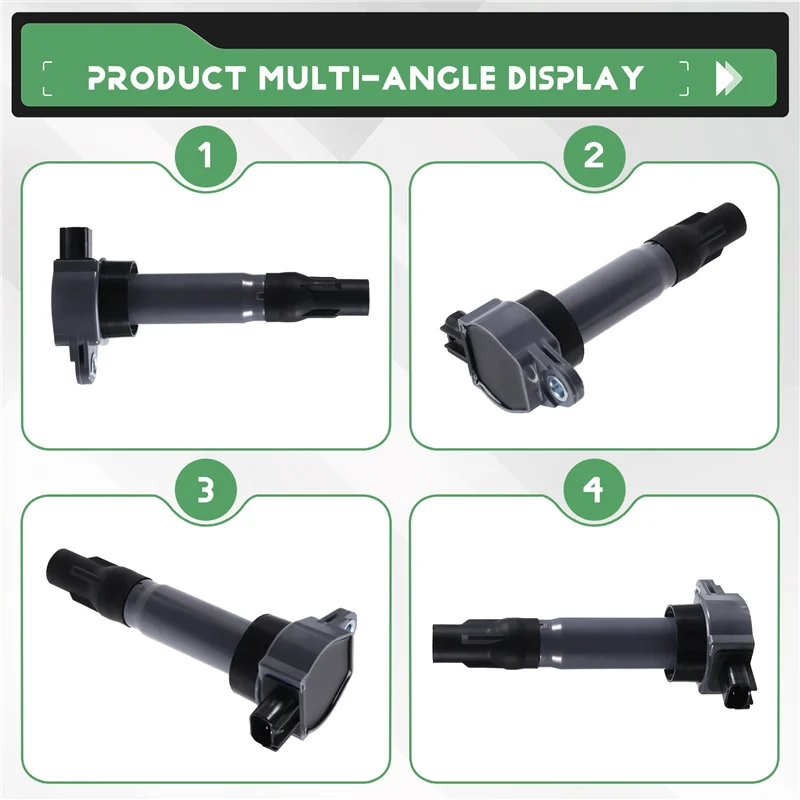 

4PCS Car Ignition Coil Ignition Wire Circle MW250963 For Brilliance V5 1.6 MITSUBISHI-AD39
