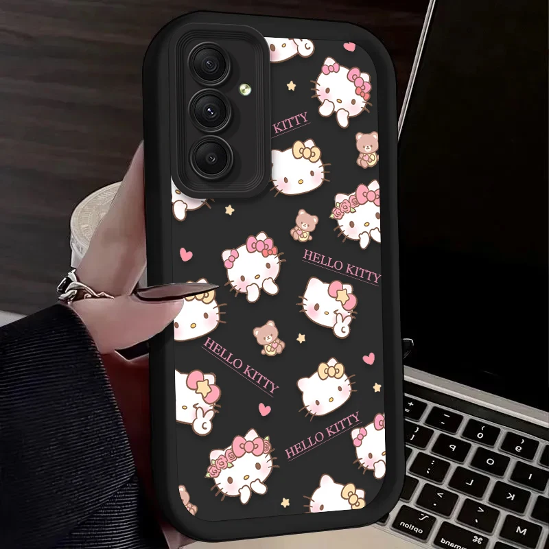 Sanrio Pink Hello Kitty Case for Samsung Galaxy A54 A05 A05S A34 A24 A14 A53 A33 A23 A13 A52 A52S A32 A22 A12 A71 A51 A31 A50 view 5