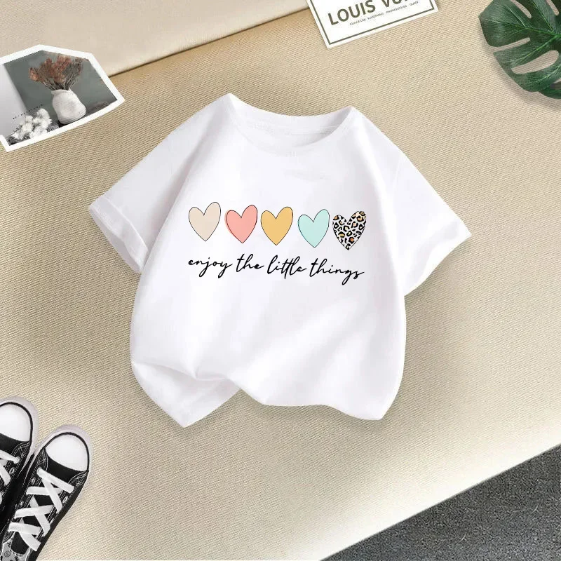 Summer New Children's Clothing Children's T-shirt Boys and Girls Casual Fashion Short-sleeved Baby Half-sleeved Top Base Shirt image 6