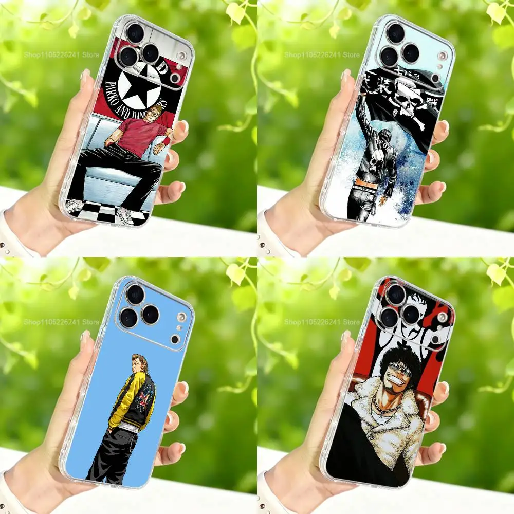 

Worst C-Crows Z-Zero Comics For iPhone 16,13,12,11,17,14,15,Pro,Max,Plus,X,XS,XR,SE,Mini Transparent Soft silicone Case