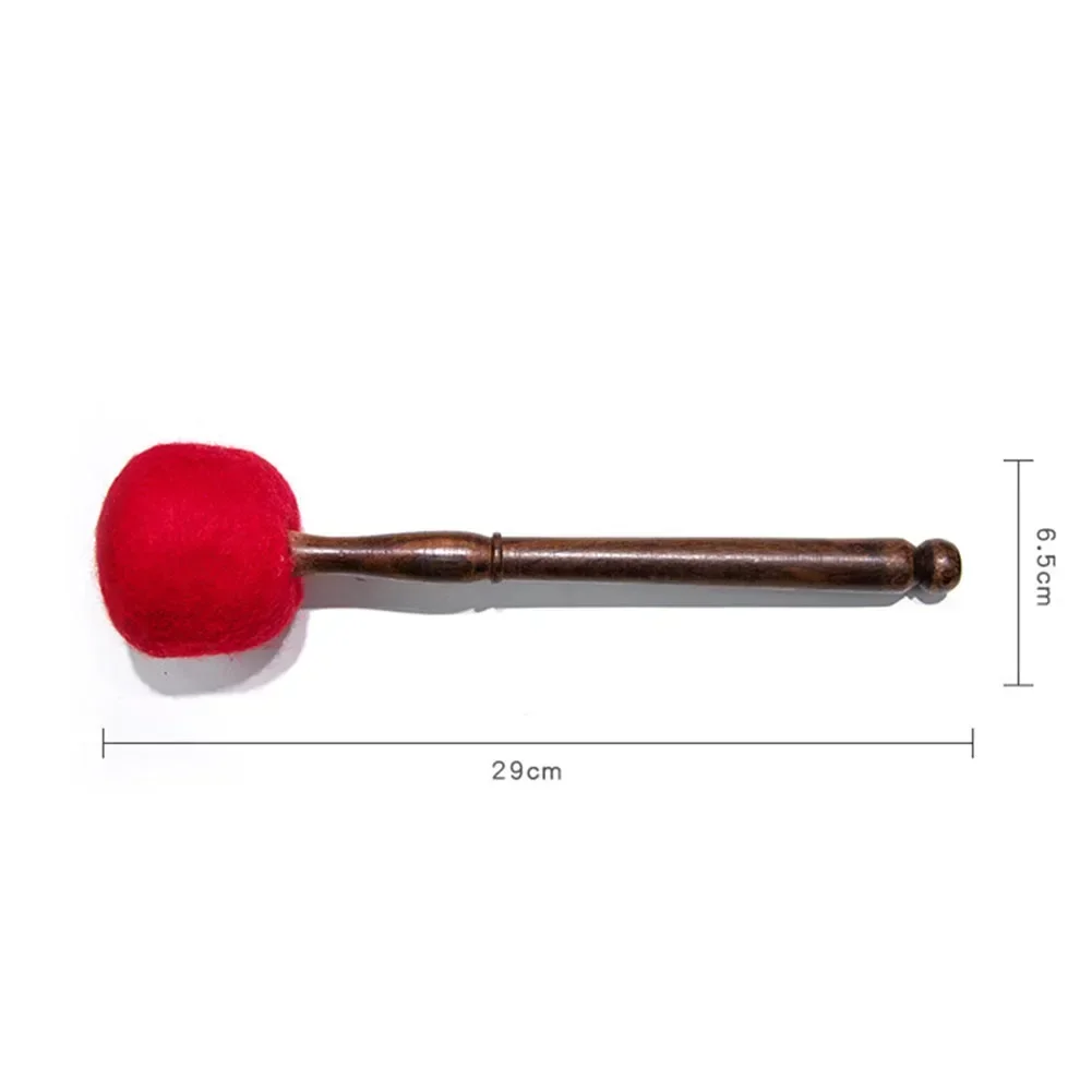 Safe Materials Singing Bowl Stick Singing Bowl Stick Natural And Fresh Design Red/White/Black/Brown Reliable Head Material