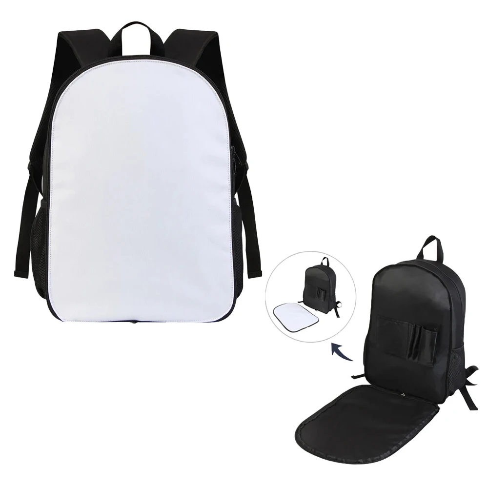 Sublimation Book Bag Blank 17 inch Backpack School Bag Travel Backpacks