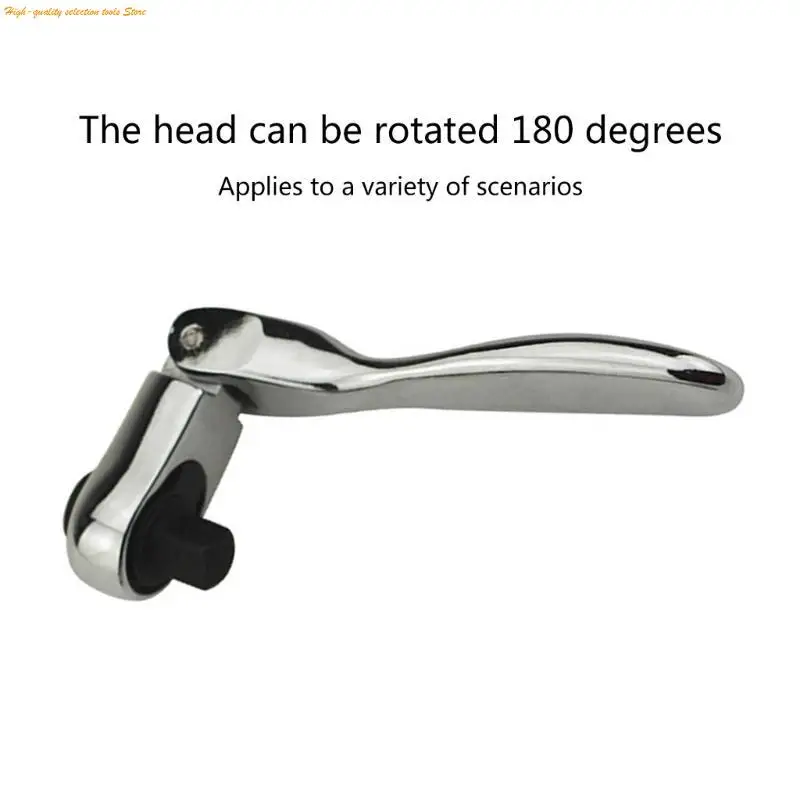 203F Handy Mini Micro Ratchet Wrench Ergonomic Handle Antiskid, Shock Absorbers