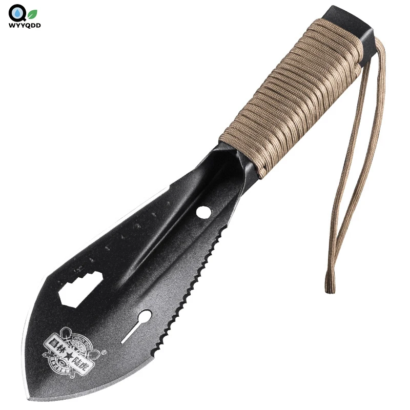 

1pc Camping Portable Engineer Shovel,Field Survival Tools,Outdoor Stainless Steel Multi-functional Small Tactical Hand Shovel