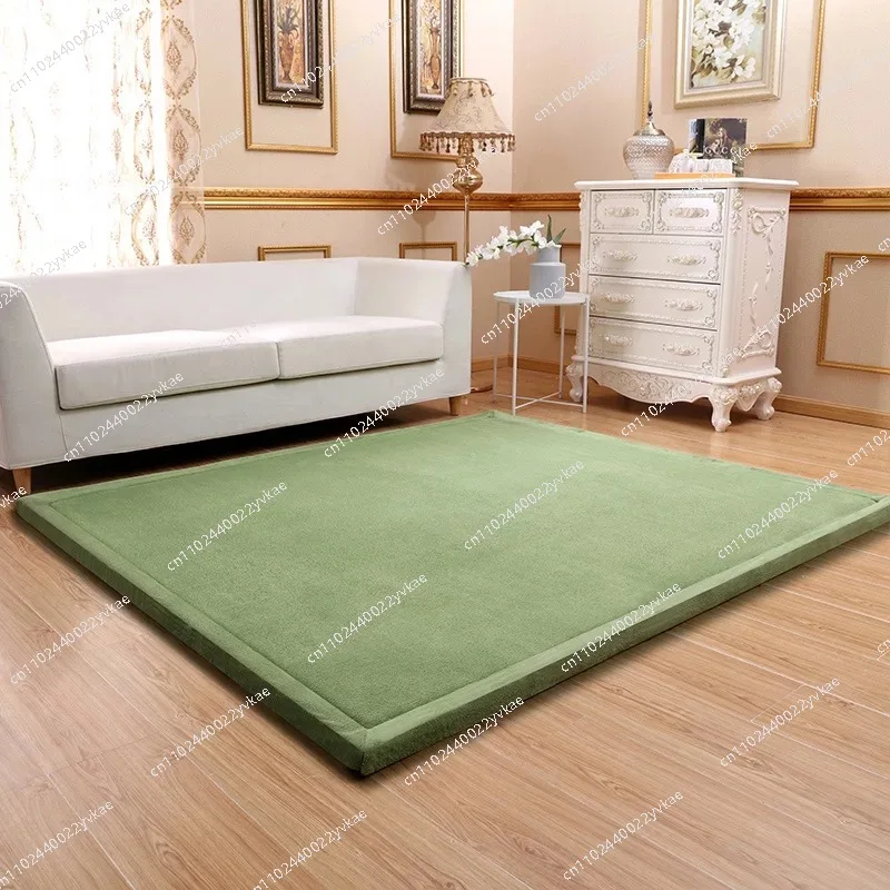 

Latest Japanese Style 3CM Thickening Coral Fleece Velvet Mattress Camel Bed Mattress Living Room Tatami Carpet Baby Crawling Mat