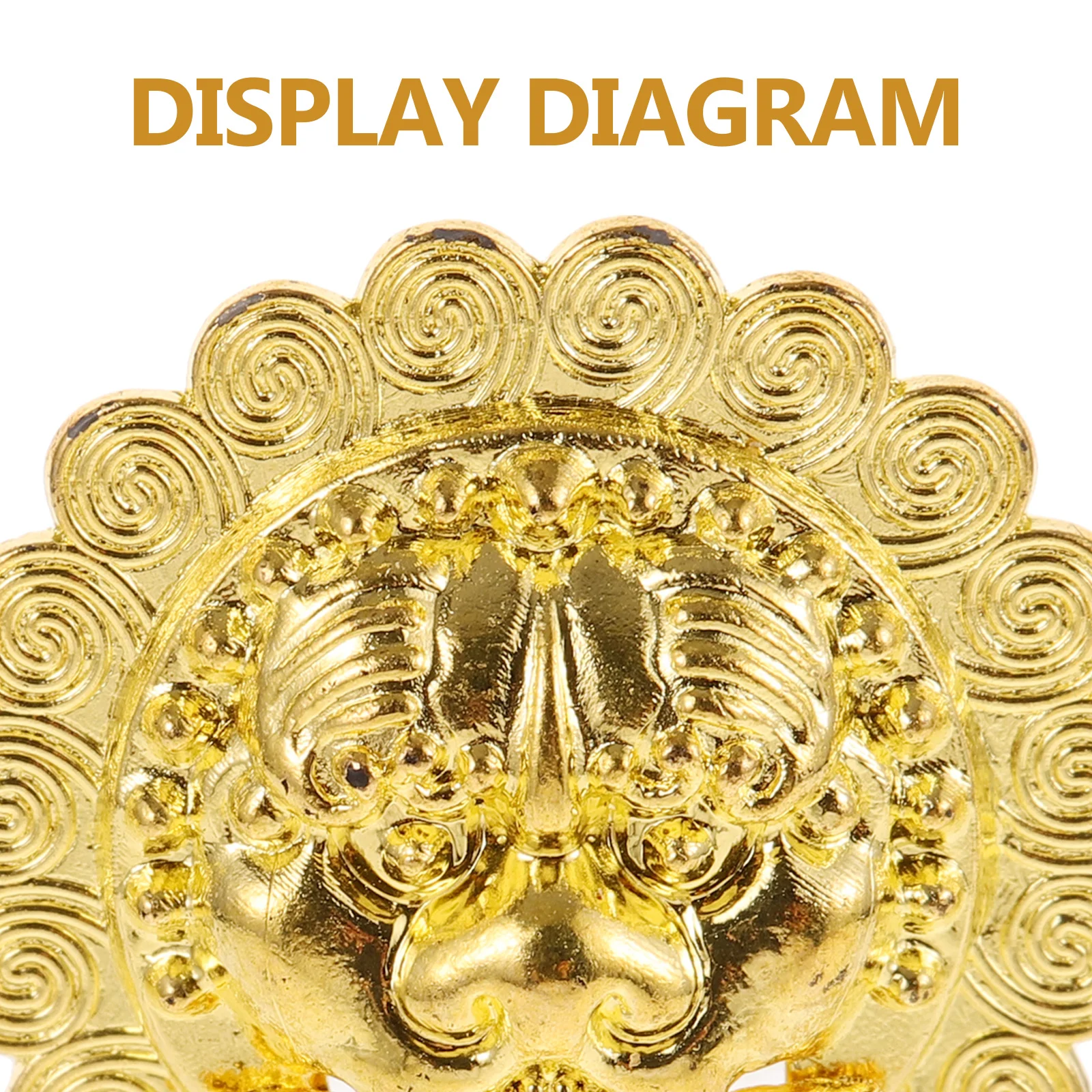 

6 шт., ручки для шкафа с головой льва, винтажные ручки для ящика для деревянной шкатулки, ювелирные изделия, винный шкаф, чемодан, декоративная фурнитура