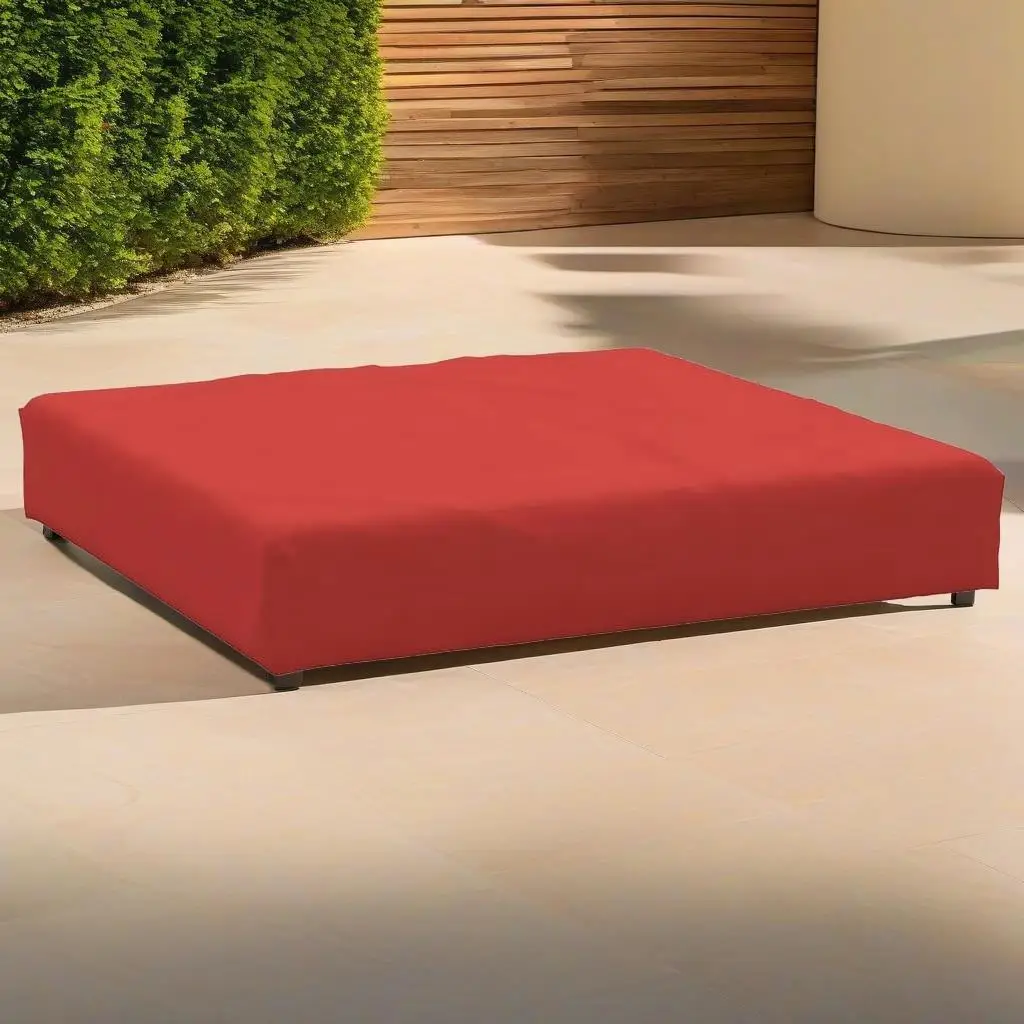 

Red Oxford Fabric Pallet Cushions - Set of 2 for Comfort and Style