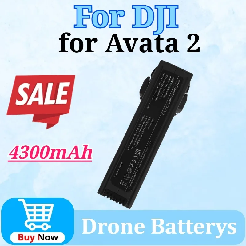 

4300mAh for DJI Avata 2 Long Endurance Battery Modified and Expanded Intelligent Flight Battery Hover Time Up To 29 Minutes