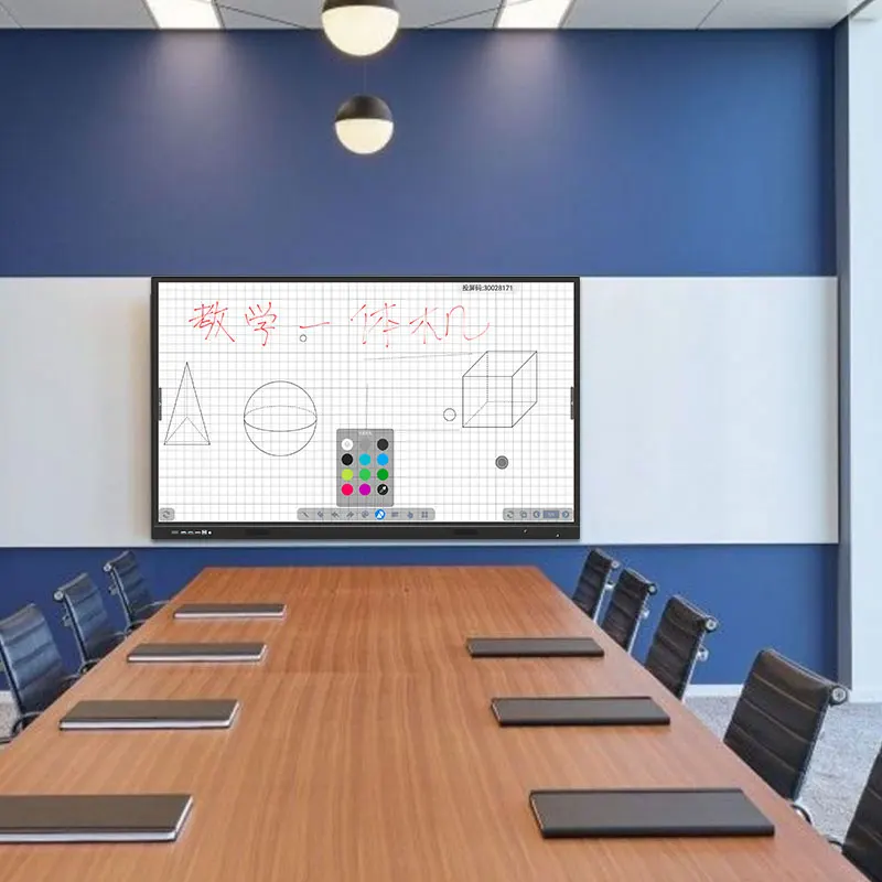 65 75 85 Inch Interactive Smart Class Display Clever Touch Classroom Education Whiteboard at Affordably Competitive Price