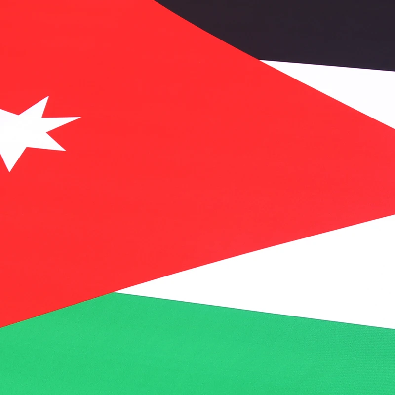 115x160cm 3.8x5.3ft Jordan Flag Car Engine Hood Cover National Flag Fabrics For SUV For Decoration