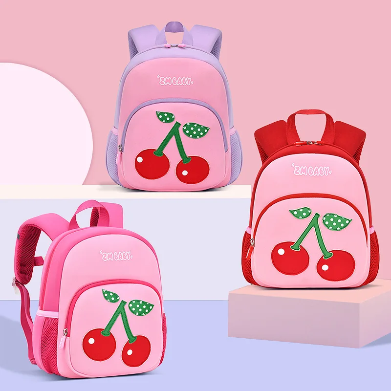 

Chikage Children's New Kindergarten Shoulder Bags Waterproof Schoolbag 1-3-6 Years Old Mini Backpack Cute Cartoon Kids Bag