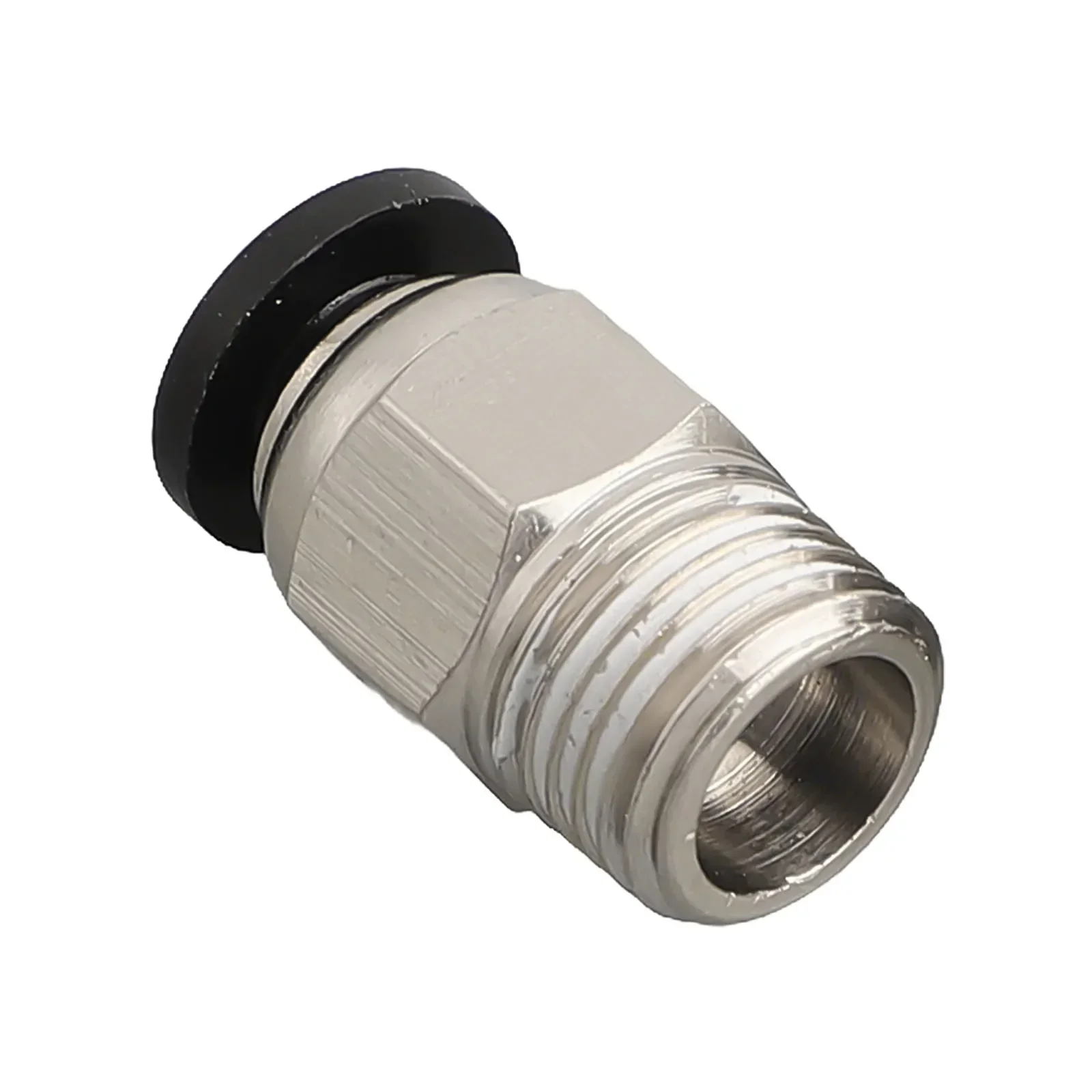 10Pcs PC4-M10 External Thread Straight Pneumatic Connector PTFE Tube Push In Quick Fitting Connector Fit For 3D Printer