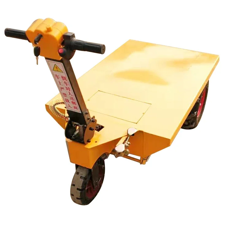 Price Of 600kg Electric Rough Terrain Powered Platform Truck For Site And  Use