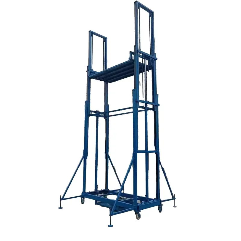 New Electric Scaffolding Mobile Remote Control Electric Lifting Platform Intelligent Electric Elevator Mobile Freight