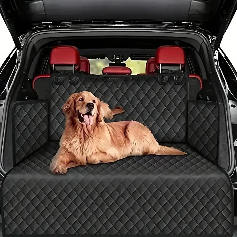 Hund Autositzbezug für SUV, verschleißfest, wasserdicht, tragbar, langlebig, Liner-Abdeckung, schützt Fahrzeug, Hundeträger, Kofferraummatten