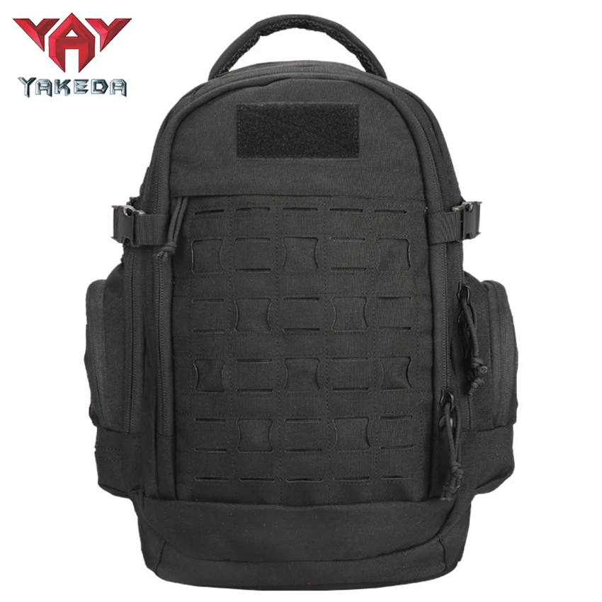 YAKEDA Assault Tactical Molle Backpack  Fans 600D Sports Outdoor Bag High Capacity Tourism Hiking Mountain Camping Bags