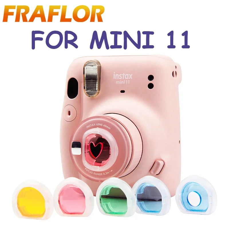 4 Stück/6 Stück Nahlinsen, bunter Farbfilter-Spiegel für Fujifilm Instax Mini 11 Sofortbildkameras, fotografisches Zubehör
