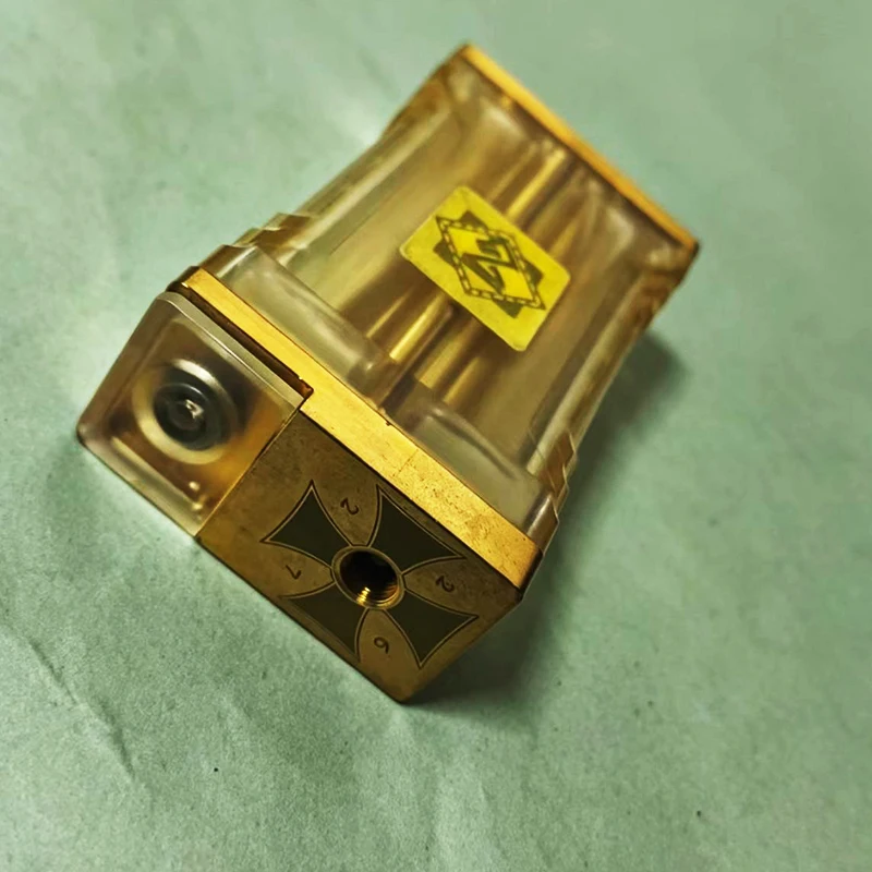 DIY şövalye mech mod 18650 Pil Cam Tüp for510 Tankı Mekanik Mech Modları Dekoratif aksesuarlar