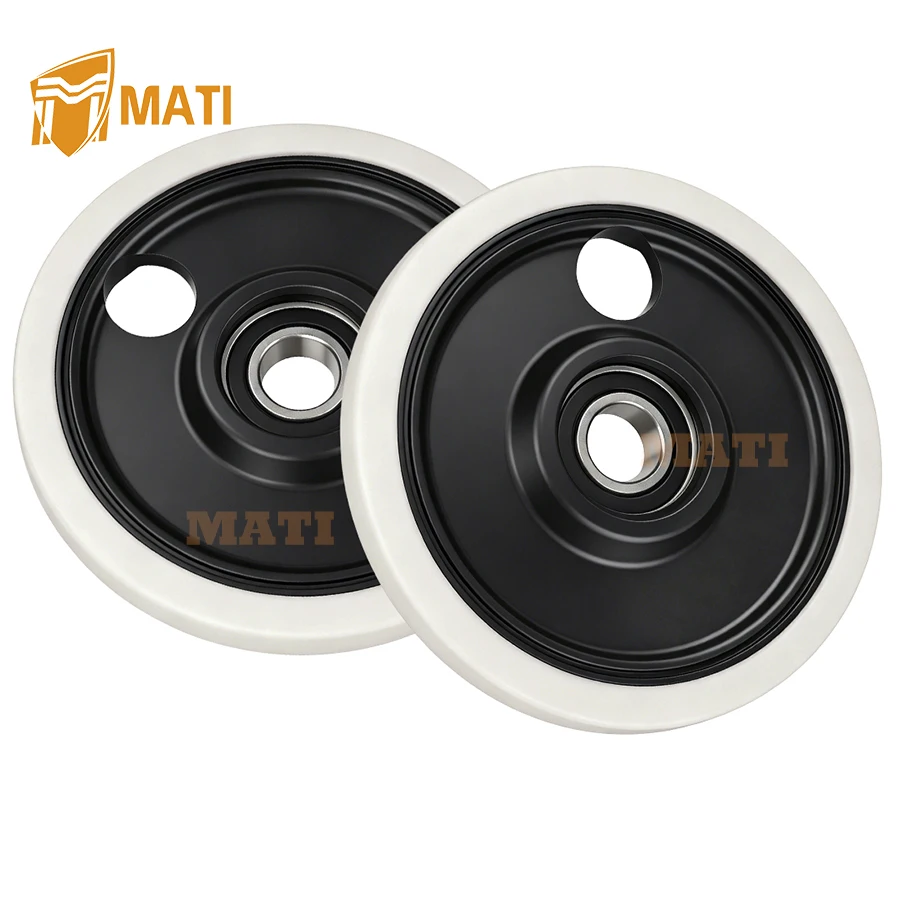 M MATI 2Pcs Plain Wheel Assembly For Polaris Snowmobile  600 800 850 Rush Dragon Titan INDY SwitchBack SP XC 2009-2020 1590457