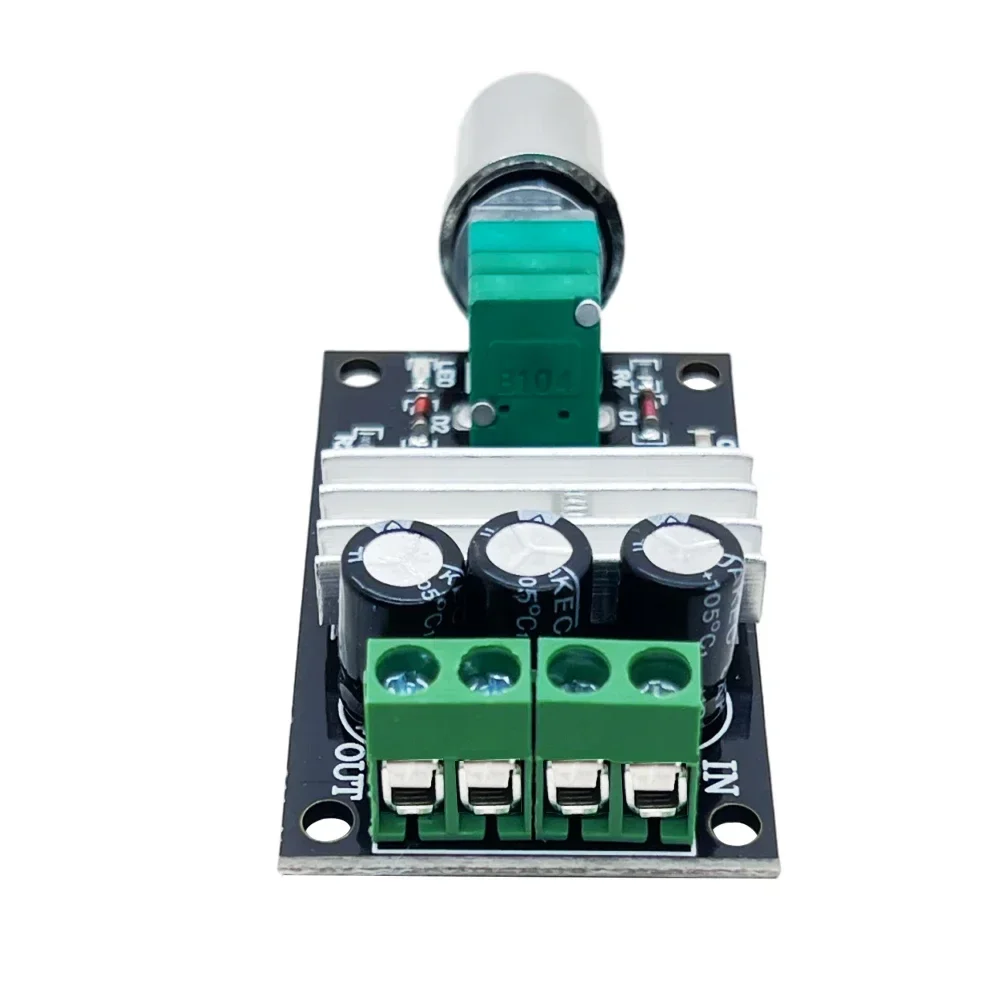 DC 6V 12V 24V 28V 3A 80W Regolatore di velocità del motore DC PWM Interruttore di velocità variabile regolabile Driver del motore DC