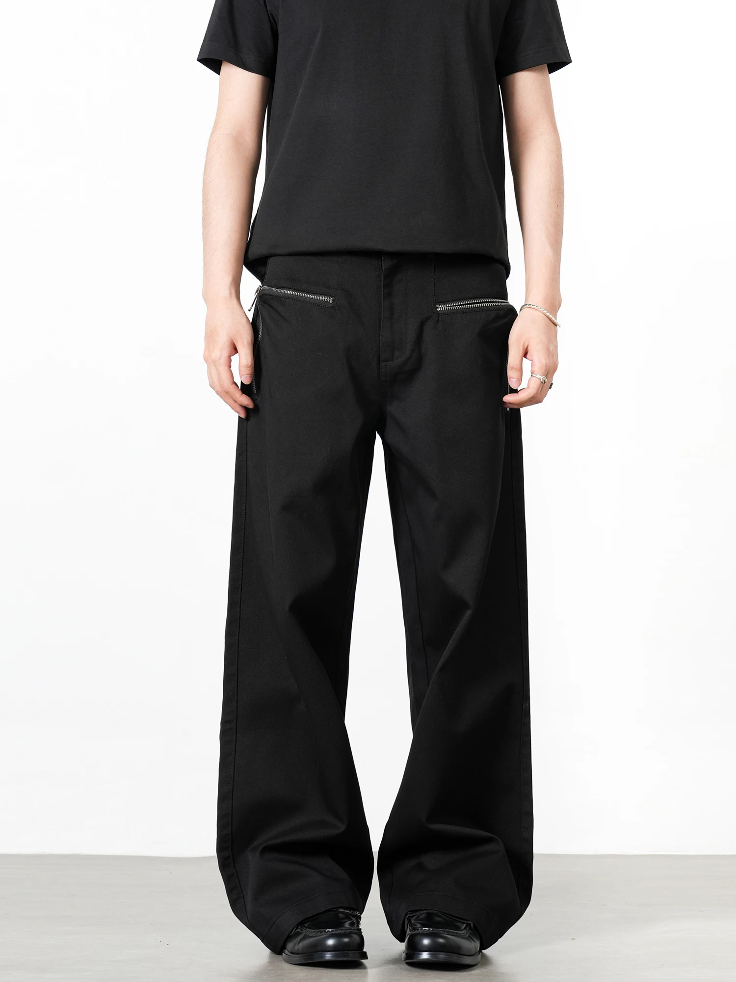 

Bla повседневные прямые рабочие брюки мужские модные брюки-карго на молнии Clean Fit для отдыха Faion молодежные брюки