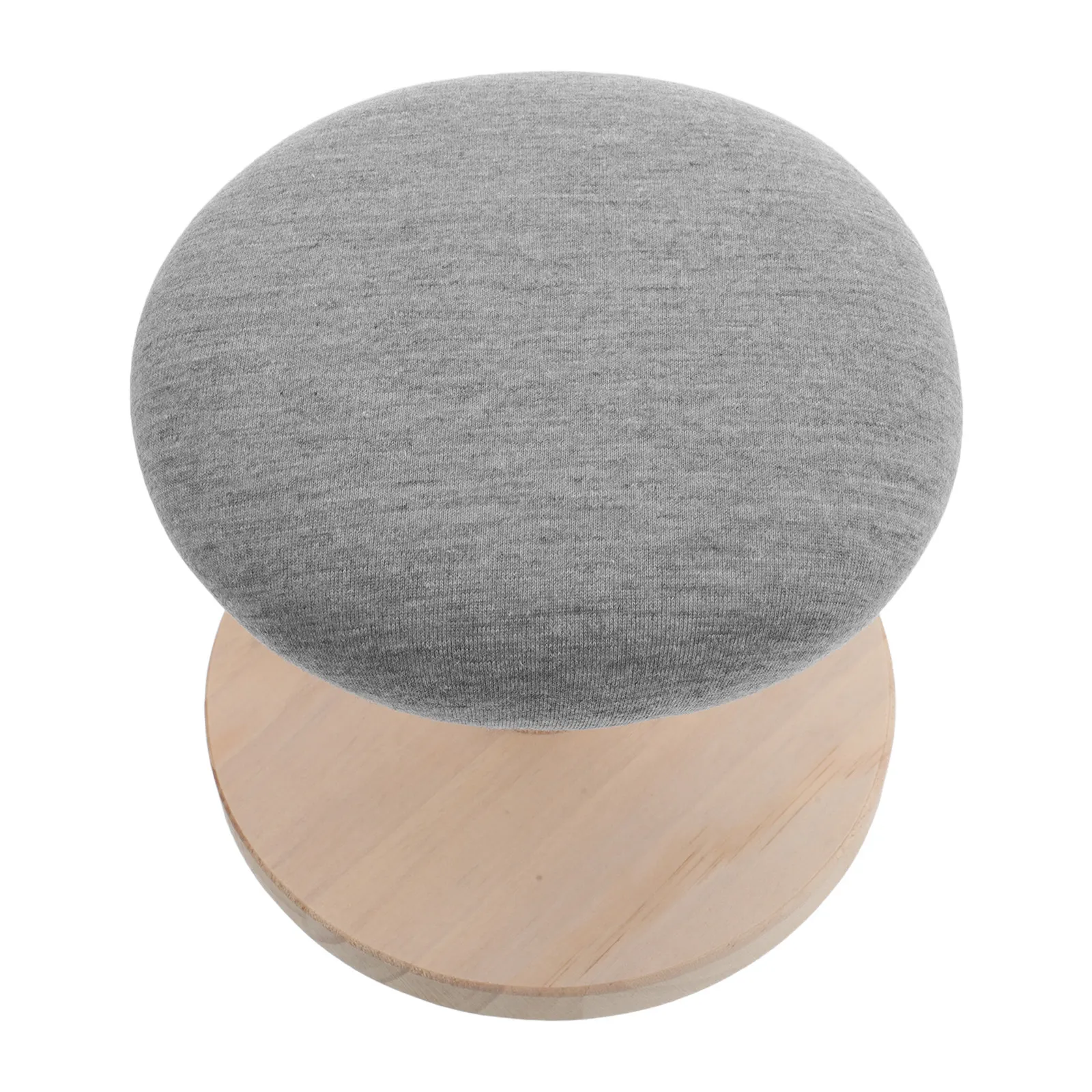 Mini Round Ironing Board Wooden Tailor Sponge Padded Solid Wood Base Home Sewing Ironing Table Collar Cuff Pressing Platform
