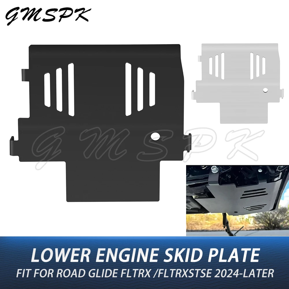 

Extended Motorcycle Skid Plate Lower Engine Chassis Protector Fit for Harley Touring CVO Road Street Glide FLHX FLTRXSE 2024+