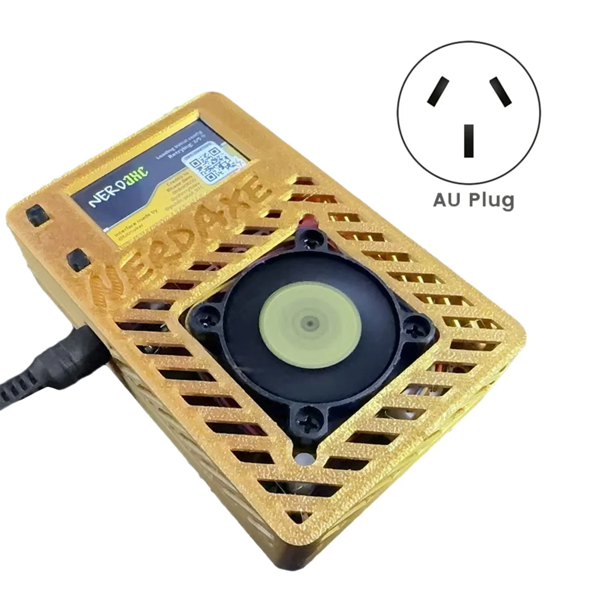 T61C_NerdAxe Miner Nerdminer 500Gh/S S19XP BM1366 ASIC Bitaxe AU PLUG