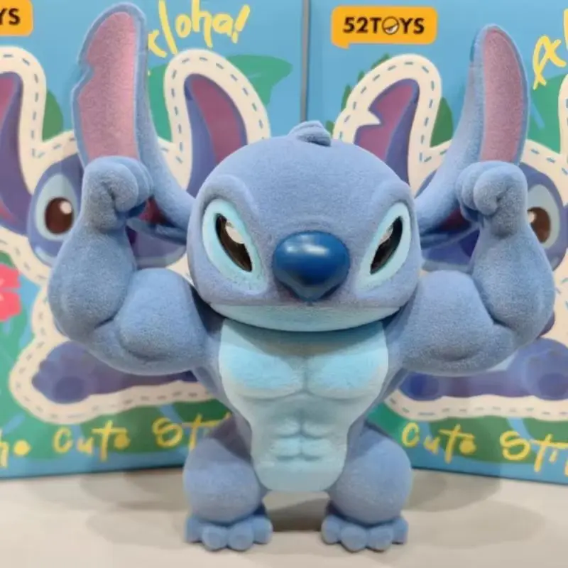 New 52toys Stitch Cute Series Blind Box Interstellar Baby Stitch Handmade Toy Kawaii Mystery Box Dsktop Model Christmas Gift Toy