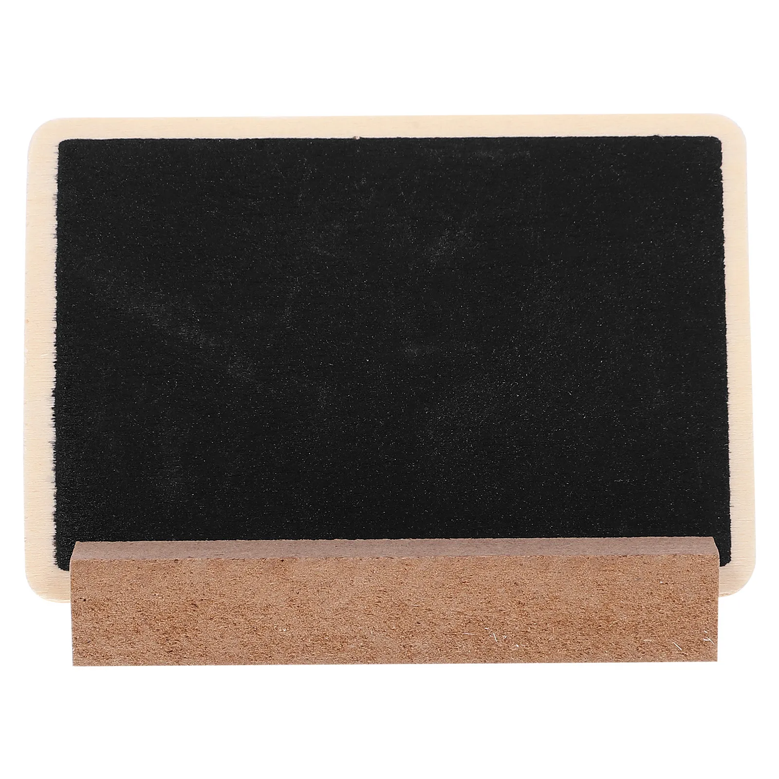 10Sets Mini Blackboard Sign Wooden Chalkboard Small Tabletop Message Board for Home Bar Restaurant Office Desk Display Erasable