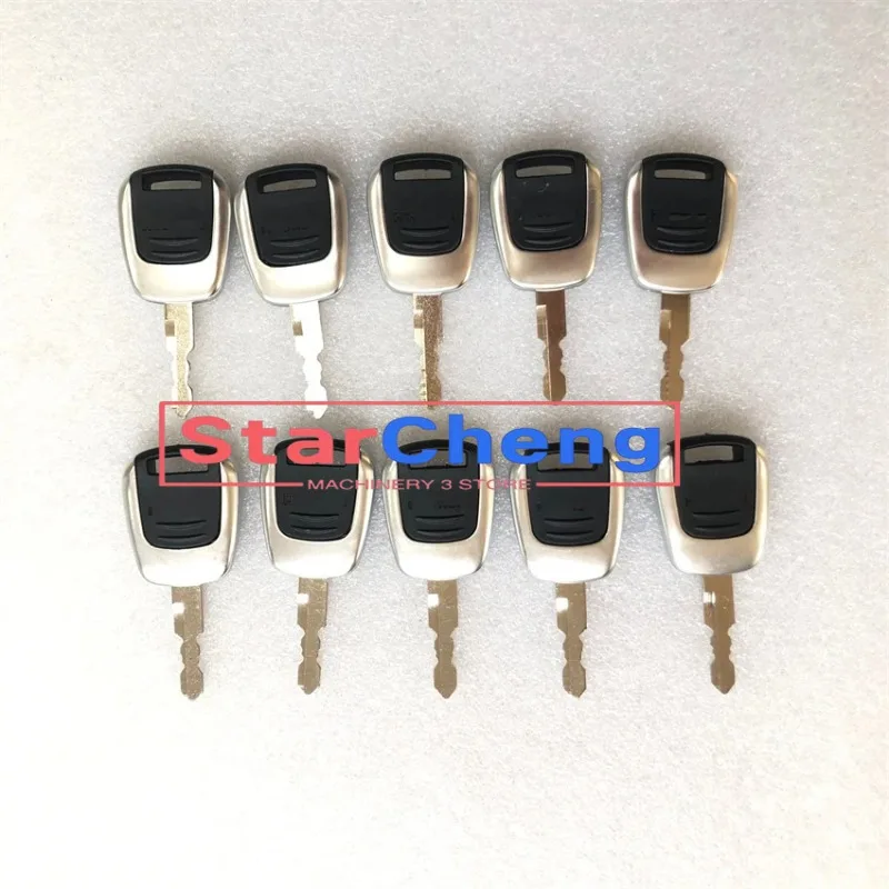 

for Hyundai Excavator Heavy Equipment Lgnition Key 10pcs New Style 21Q4-00090 Many Newer R-9 series Equipment Models