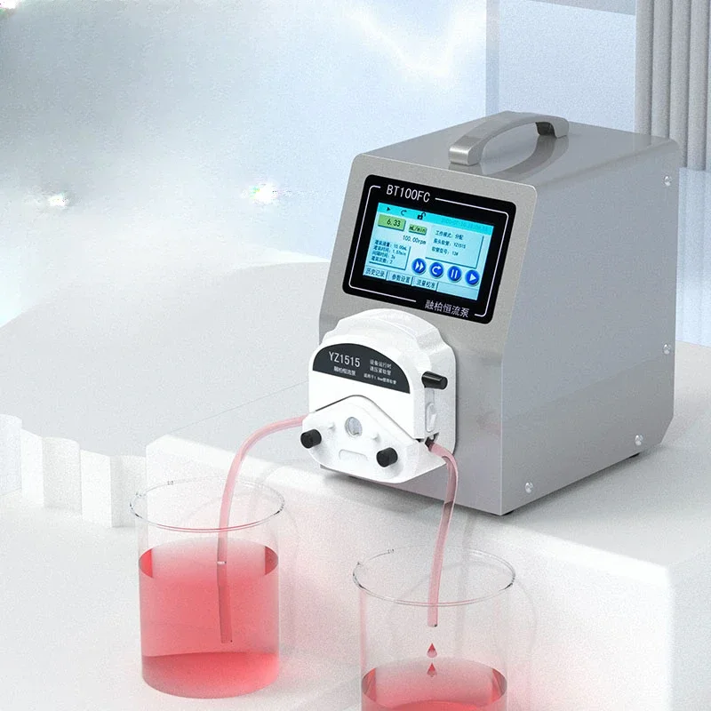 

Distribution type peristaltic pump timing metering intelligent control high precision precision liquid filling