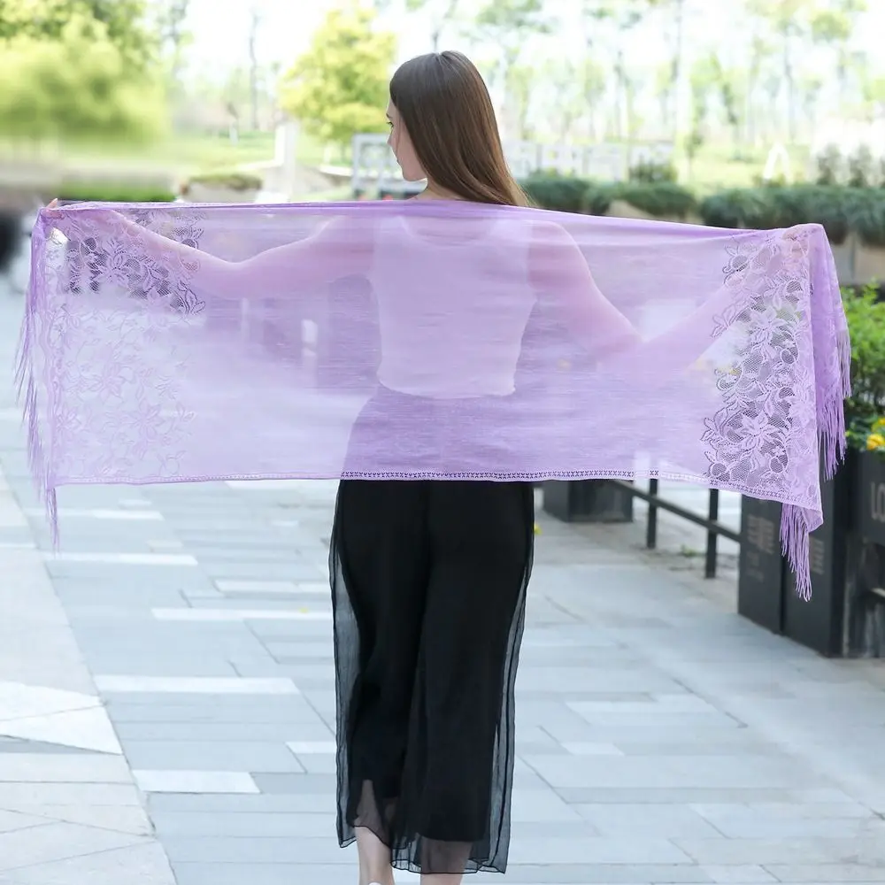 

Sunscreen Shawl Wraps Hair Scarves Bridesmaid Shawl Tassels Cheongsam Shawl Bride Shawl Beach Yarn Lace Scarf Women Scarf