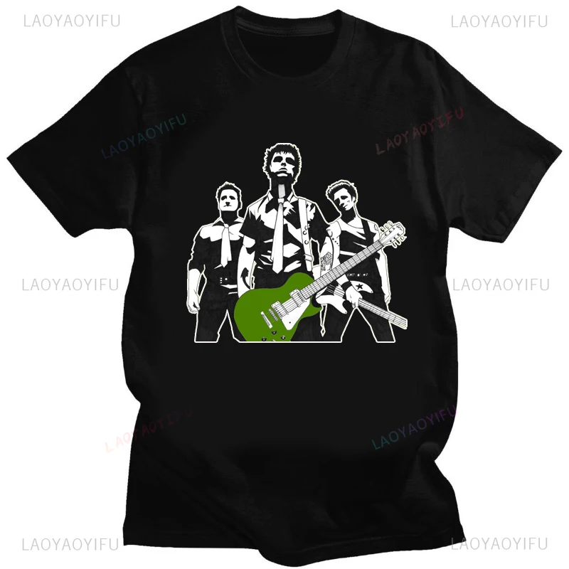 New Arrival Green Day Print Tshirt Men Women Fashion T Shirt Novelty Funny Streetwear Cotton Comfortable Tee Shirt Streetwear