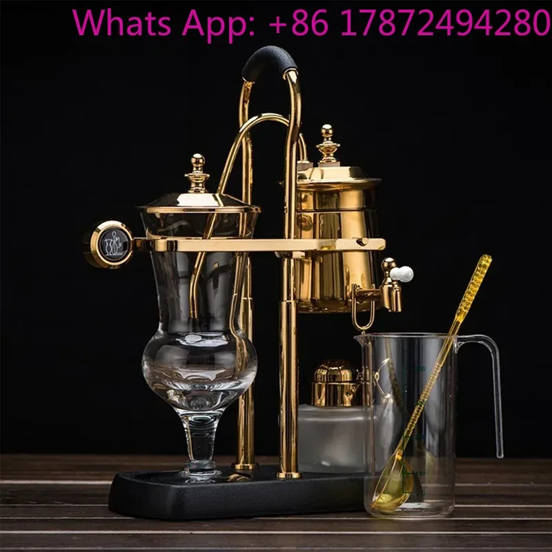Syphon Coffee Machine Retro  Balance Siphon Brewer Easy to Operate Coffee Maker