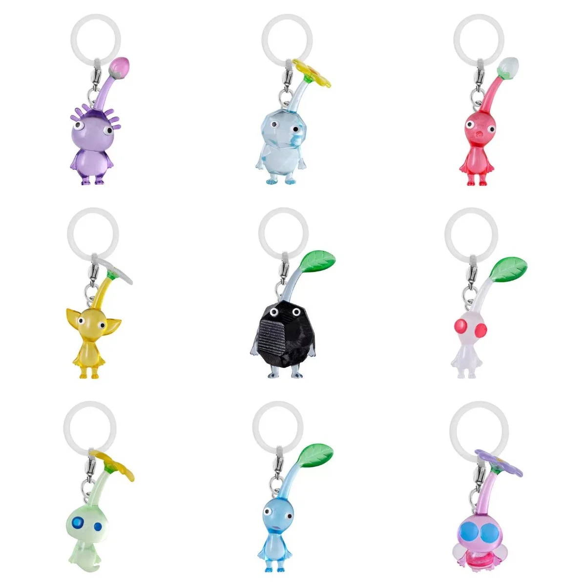 بانداي بيكمين نينتندو شخصيات اللعبة شخصيات الحركة نموذج مفتاح حقيبة الظهر قلادة غاشابون الكرة المقتنيات الرسمية حقيقية