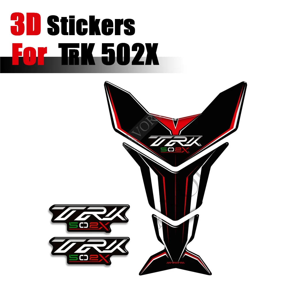 

TRK502 Motorcycle 3D Stickers For Benelli TRK 502X Accessorie Cases Trunk Luggage Fuel Oil Kit Knee Helmet Tank Pad Decal