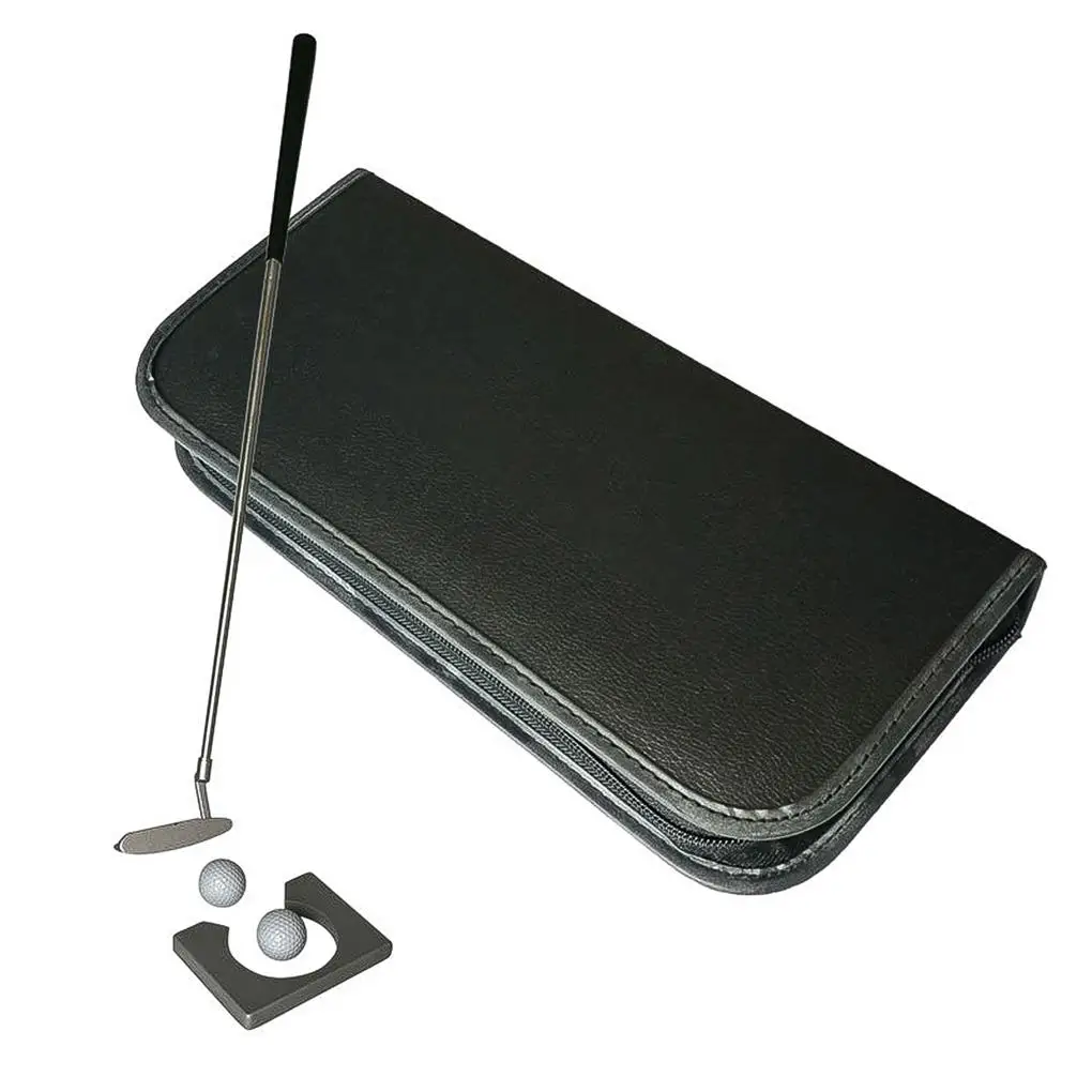 

Putter Set Training Aid Putting Head Storage Case Convenience Type