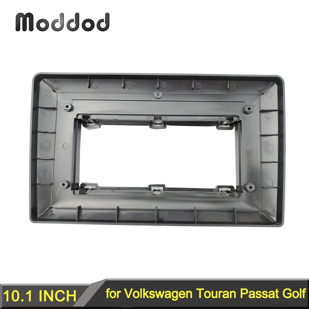 

10.1 INCH Radio Frame for Volkswagen Touran Passat Golf Tiguan T5 2009 Android Player Fascia Dash Install Mount Trim Kit Panel