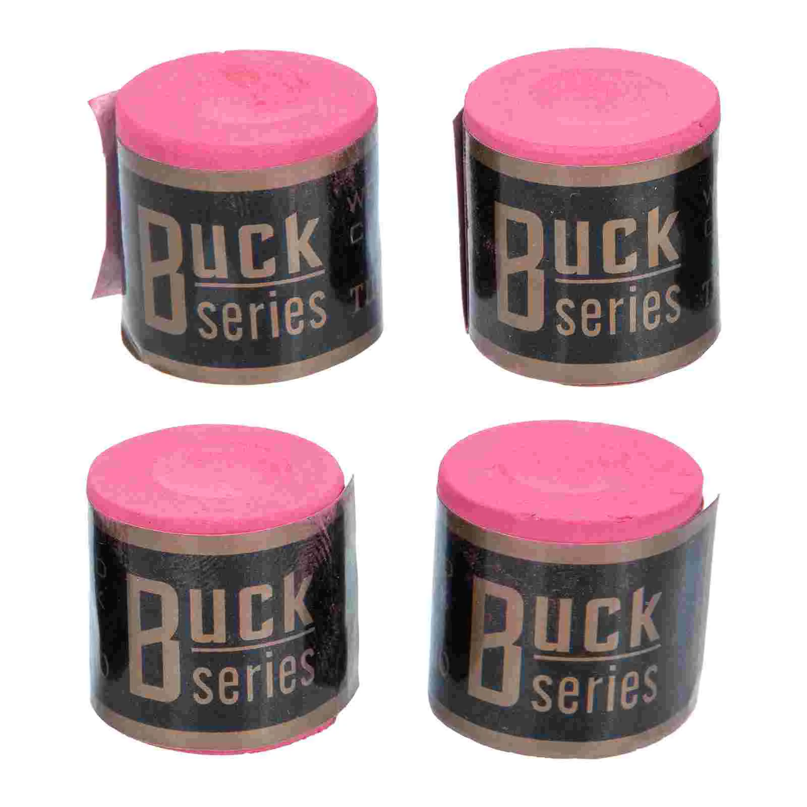 4 Pcs Billiard Balls Pool Chalk Bulk Stick Chocolate Portable Cue Chalks Accessories Supplies