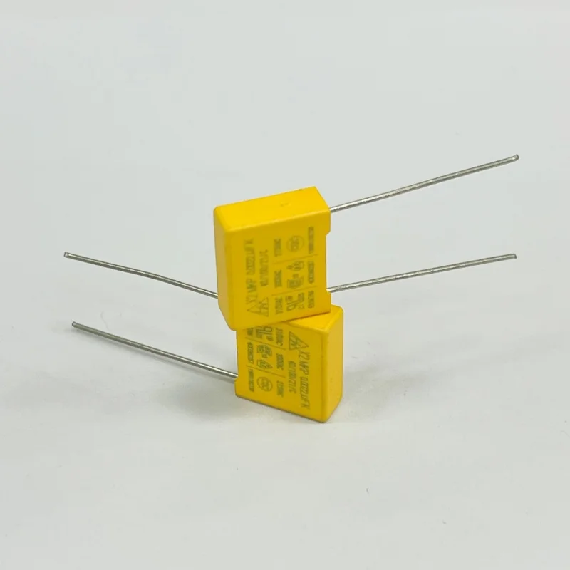 10PCS X2 Safety Capacitor 275VAC 275V Pitch 0.01UF ~ 4.7UF Polypropylene Film Capacitor 10NF 100NF 1UF 2.2UF 3.3UF 4.7UF