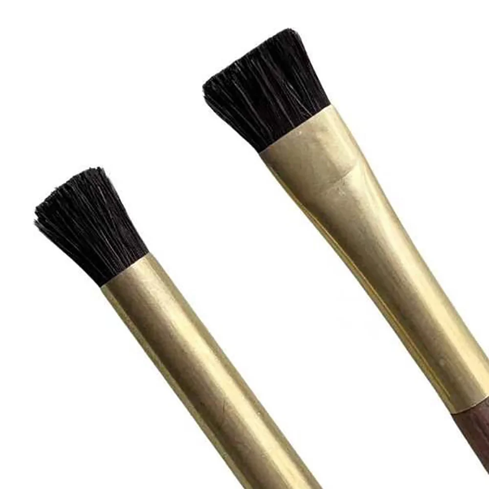 Watch Repair Tool, Natural Horsehair Cleaning Brush for Watchmakers, Mini Dust & Oil Removal Brush for Premium Watch Movements