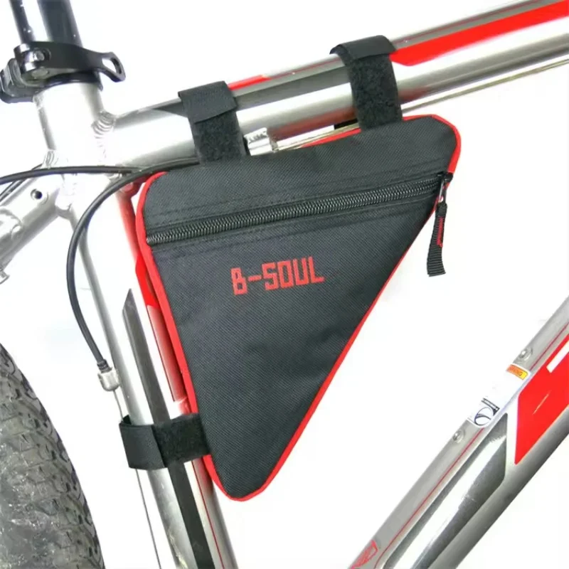 

Waterproof Triangle Cycling Bicycle Front Tube Frame Bag Mountain Bike Pouch Mountain Bike Bag Frame Holder Saddle Packs