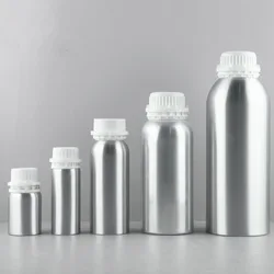 20 teile/los Tragbare Parfüm Aluminium Flasche mit Diebstahlsicherung Kappe Kosmetik Make-Up Container Nachfüllbare Reise Sub Flaschen