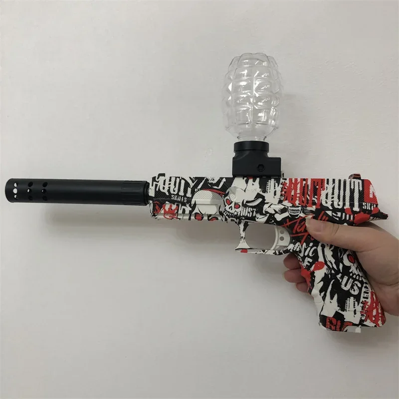 Outdoor team  games Boy beads balls toy Gun Electric shoot collaboration Multiple options and colors available