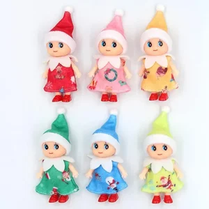 صغير عيد الميلاد قزم أفخم الدمى ، جدة الجان اللعب ، اكسسوارات للفتيات والفتيان ، زينة العطلات أفضل 9 دمى الجان مبيعا - رقم 5