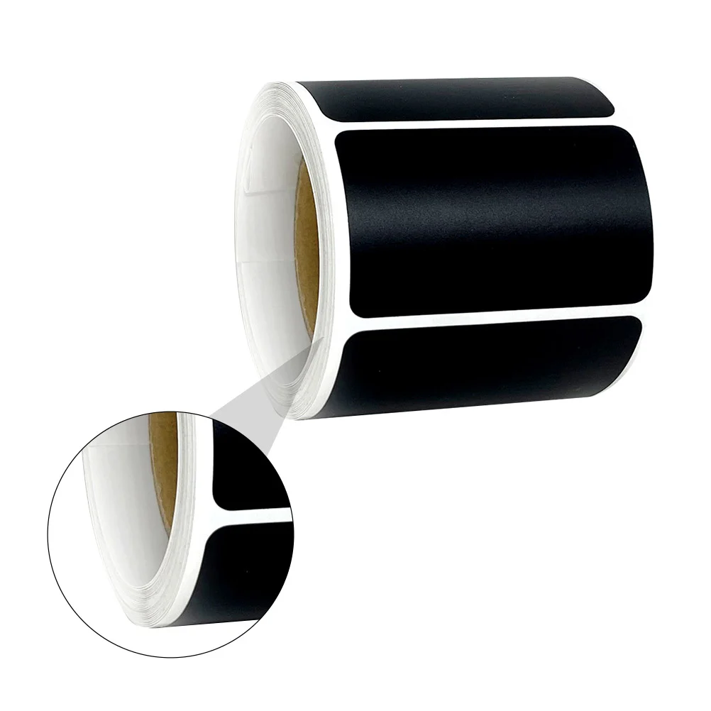 2 Rouleaux d'Autocollants Imperméables pour Tableau Noir, Adhésifs Adhésifs Réinscriptibles en PVC, Pâte Réutilisable
