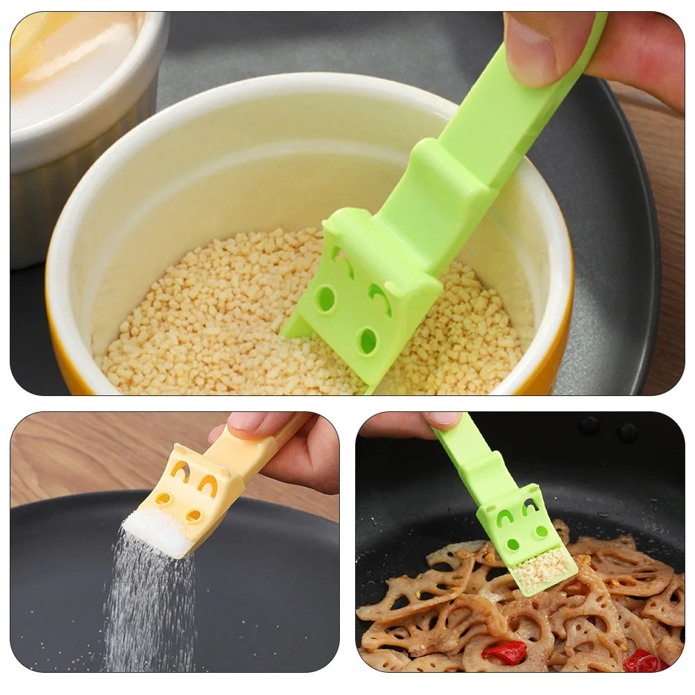 

2 Pcs Salt Spoon Multipurpose Measuring Cup Delicate and Lovely Pp Creative Two Grams