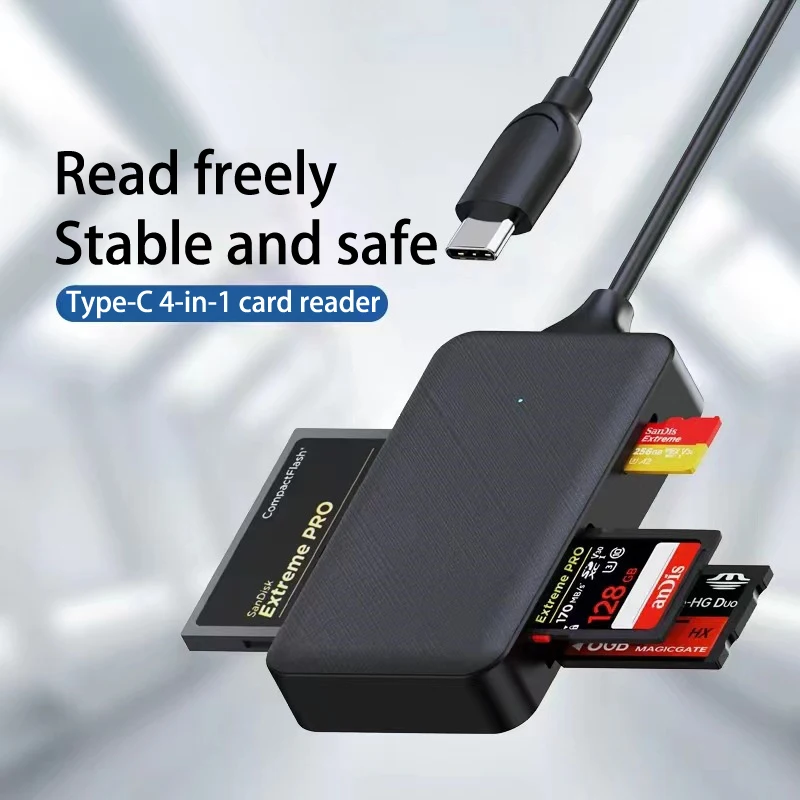 2025 nuevo convertidor de estación de acoplamiento typecUSB a 4 en 1 typecUSB2.0TFSD